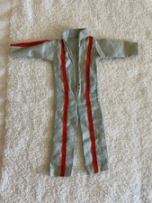 1970 GI Joe Light Blue Flight Jumpsuit - Adventure Team - Hasbro - READ