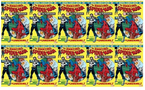 New ListingAMAZING SPIDER-MAN #129 FACSIMILE EDITION 1ST PUNISHER -  LOT OF 10 NM COPIES