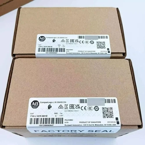 New Factory Sealed AB 1769-L16ER-BB1B SER C CompactLogix 384KB DI/O Controller - Picture 2 of 4
