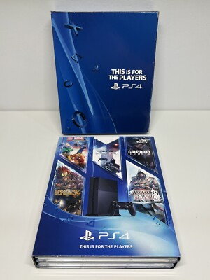 This is for The Players Ps4 PlayStation 4 Press Kit Promo Media Kit 5 Spiele RAR