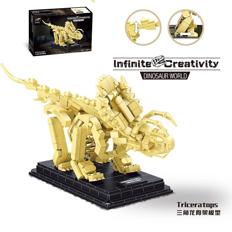 Lego triceratops skeleton hot sale