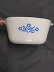 Vintage 1970's Original Corning Ware BLUE CORNFLOWER 1 3/4 Quart P-1 3/4-B