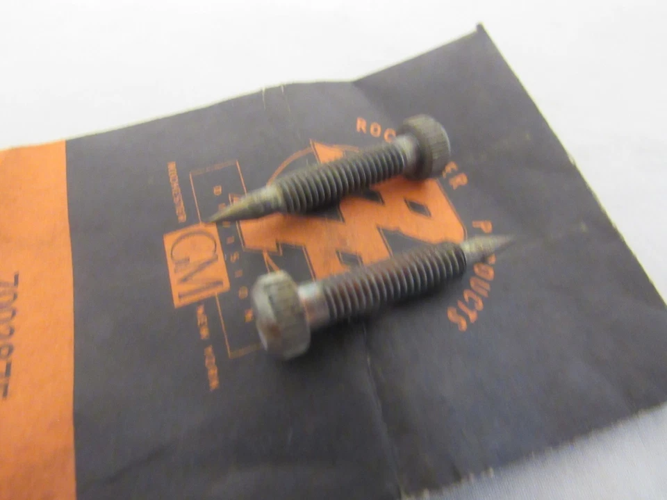 NOS 1951-52 Pontiac Torpedo P/6 239 Rochester Carb Idle Needle Screw GM 7002875 — 第 3/4 张图片