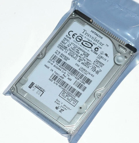 Hitachi 80G 7200RPM HTS721080G9AT00 Internal 2.5 Inch IDE Notebook Hard Drive