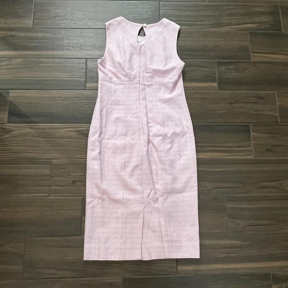 Vestido Salvatore Ferragamo Sin Mangas Rosa Largo Medio Italia Talla 44 (US 8) Foto 2 de 4