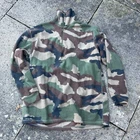 Genuine French Army Surplus Issue Fleece Mid Layer CE Camouflage Norgie Style