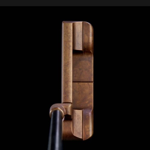 SWAG GOLF Handsome One In the raw Bronze Limited putter 34" Mint rare from Japan - Picture 5 of 14