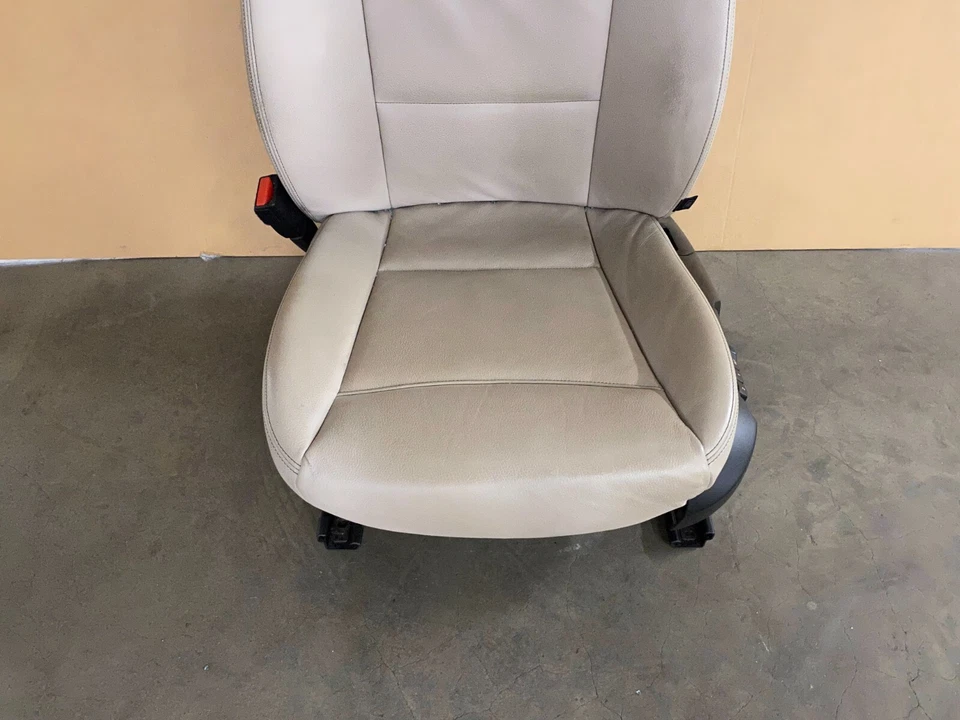 15 16 17 18 BMW X4 F26 asiento delantero izquierdo conductor con calefacción blanco 1296 OEM Foto 2 de 4