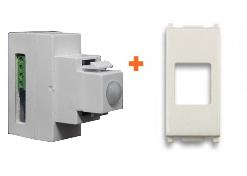 Sirsen sensore incasso doppia tecnologia filare universale compatibile Vimar Pla