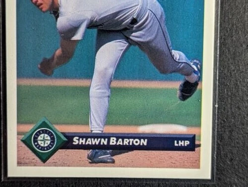 1992-93 Donruss Series 1 #53Shawn Barton Seattle Mariners - Image 3 of 4