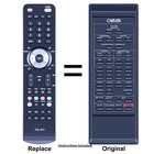 For Carver Ct-7 Tuner Pre Amplifier Replacement Remote Control