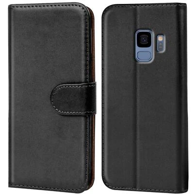 Schutz Hülle Für Samsung Galaxy S9 Handy Klapp Schutz Tasche Book Slim Flip Case - Bild 1 von 4