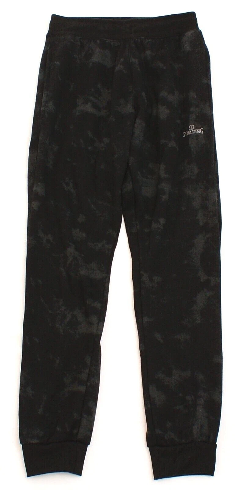 Spalding Black Tie Dye Sweatpants Joggers Men's Small S NWT