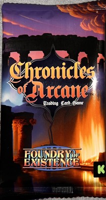 Chronicles of Arcane tcg Sealed Kickstarter Packs