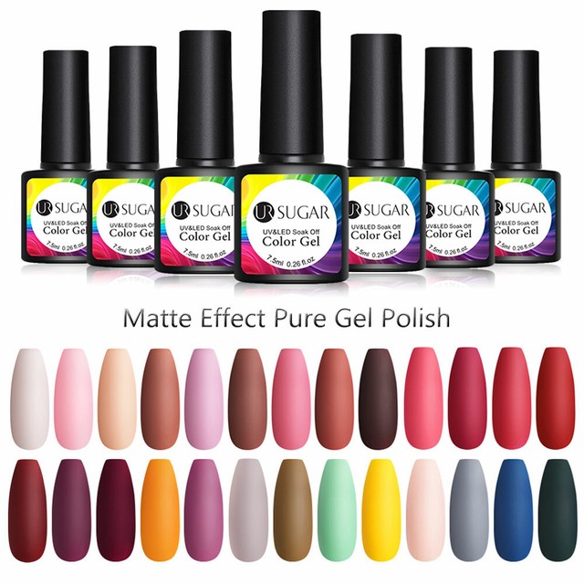 ur sugar matte top coat