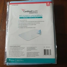 Cardinal Health Essentials 34" x 36" Reusable Underpad Bed Pad Washable