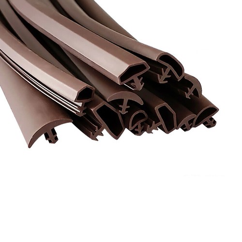TPE Wooden Door Sealing Strip, Slot Type Strip, Door Seam Edge Sealing Strip - Picture 6 of 27