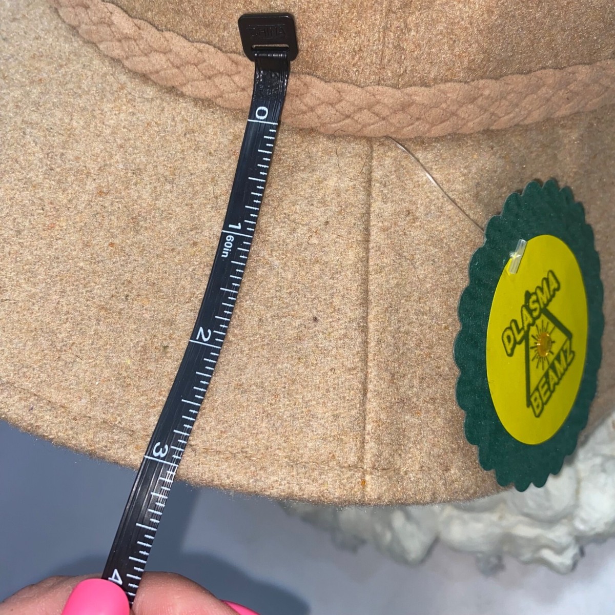ASN WOOL BLEND HAT NEW ONE SIZE Cruel Intentions – Two-Tone Virgin Wool Explorer Hat with  main image 4