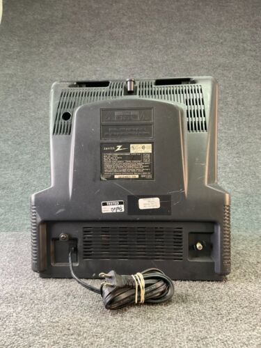Zenith 13" CRT TV VCR Combo Retro Gaming Television Vintage VHS Player No Remote - Picture 9 of 14