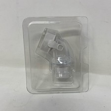 ResMed F20/F30 QuietAir Elbow Replacement, Gray/Clear