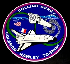 NASA - Mission Sticker -  4" Round