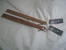 2x Kikkerland Design solid cedar shoe horn NWT 15" 39 cm store closeout SAVE