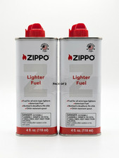 Zippo Lighter Fuel Fluid 4 oz (118ml)-2 pack
