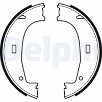 Bremsbacken Hinten FüR BMW E36 Z1 Roadster Z3 Coupe 90-03 34416761289