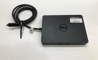 Dell WD15 K17A USB-C Dockingstation Schwarz Ohne Netzteil Gebraucht Garantie