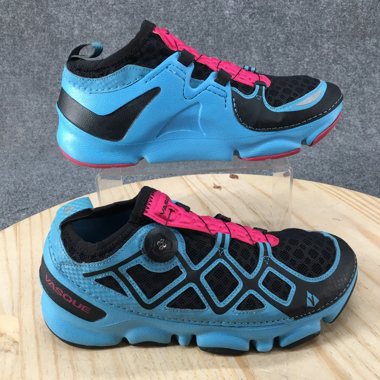 Vasque Shoes Womens 10 M Ultra SST Trail Running Hiking Sneakers Blue Fabric