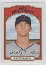 2021 Topps Heritage Minor League Edition Petey Halpin #41 5k5