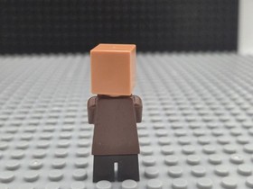 Lego Minecraft Villager Reddish Brown Minifigure 21138 21128