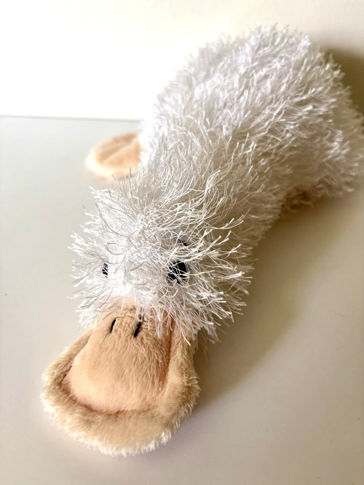 Ganz Webkinz Lil' Kinz Googles White HM021 Plush Stuffed Animal NO CODE - Image 3 of 4