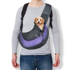 PETAXCELL Dog Sling Carrier for Small Pet Up to 13.2 lbs Hand-Free Drawstring...