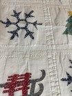 Vintage Inspired Hand Quilted Christmas Patchwork Quilt 62x79 twin #188 — photo 10