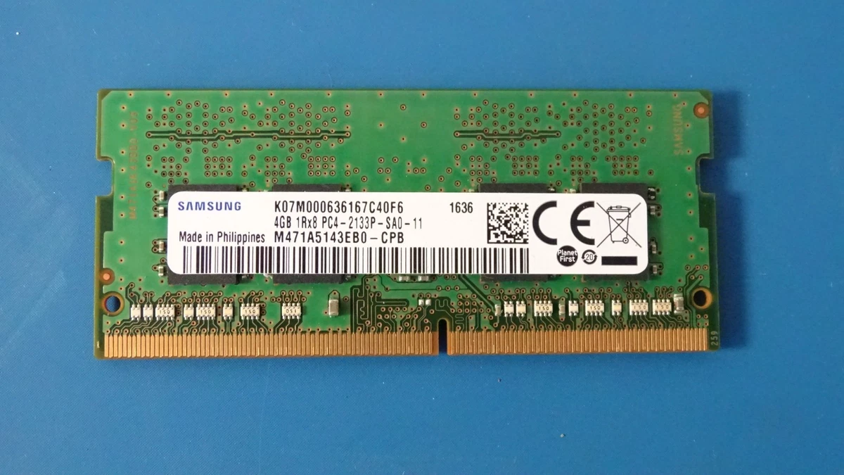 Samsung DDR4 SDRAM 4 GB Capacity per Module Memory (RAM) for sale