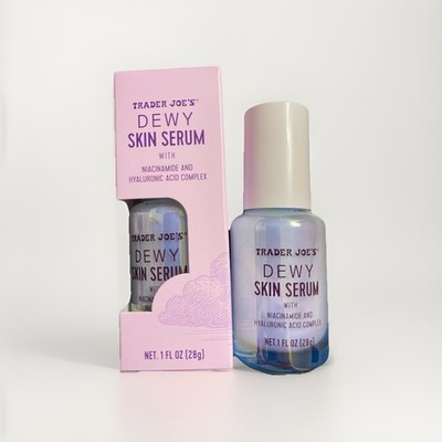 2 Pack Trader Joe's  Dewy Skin Serum, 1 fl oz/30 mL Each