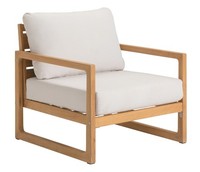 Lounge-Sessel Port-Au-Prince Inkl. Polster 84 X 79 X 83 Cm (B/H/T) Holz, Dehner