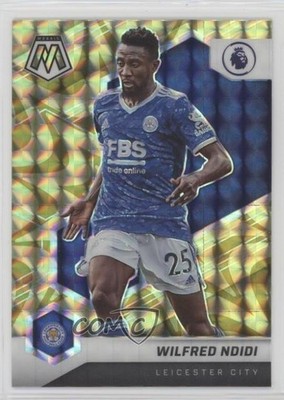 2021-22 Panini Mosaic Premier League Reactive Gold Prizm Wilfred Ndidi #29 0i1b