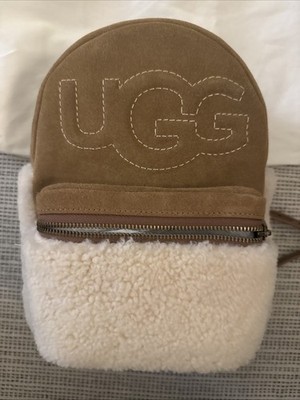 UGG Dannie II Mini Sheepskin, Leather And Chestnut Brown  display picture 1