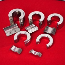 Magnetic Ball Stretcher Heavy Weight Stainless Steel Penis Scrotum Ring Enhancer