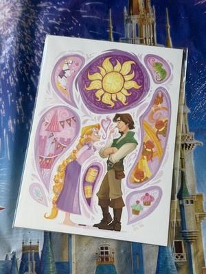 2026 Disney Parks Stephanie Laberis Best Day Ever Tangled Rapunzel