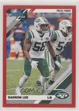 2019 Panini Donruss Press Proof Red Darron Lee #189 4ns
