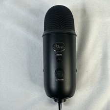 Blue Yeti USB Microphone Only - No Stand - Black WORKS GREAT