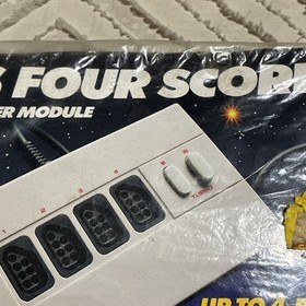 Official Nintendo Entertainment System NES Four Score Gray New Sealed 4 DMG BOX