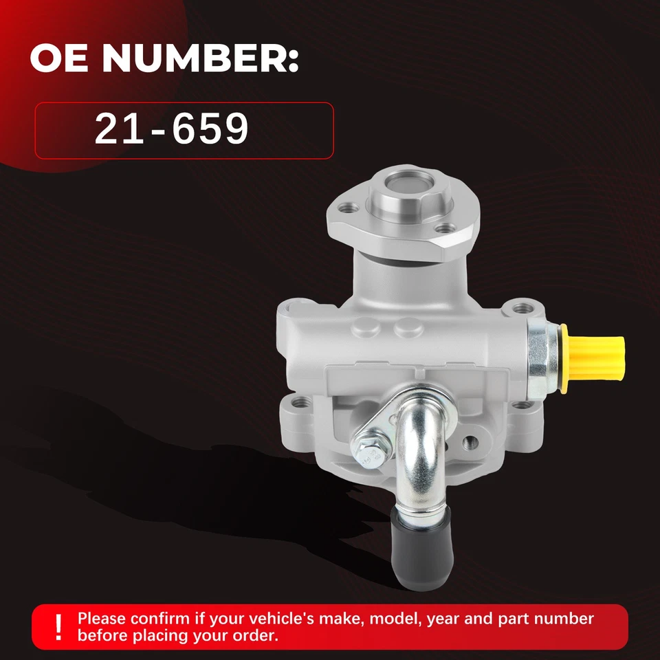 Bomba de dirección asistida de 2,5 L para Volkswagen Beetle Passat 2012-2014 Jetta 2011-2013 Foto 3 de 4