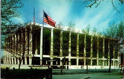 PHILHARMONIC HALL New York City LINCOLN CENTER Postcard