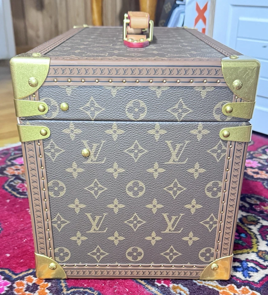 Louis Vuitton Boite Bouteilles Brown Monogram Vanity Makeup Trunk Case - Image 2 of 4