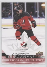 2022 Upper Deck Series 2 UD Canvas Program of Excellence Brandt Clarke Rookie RC
