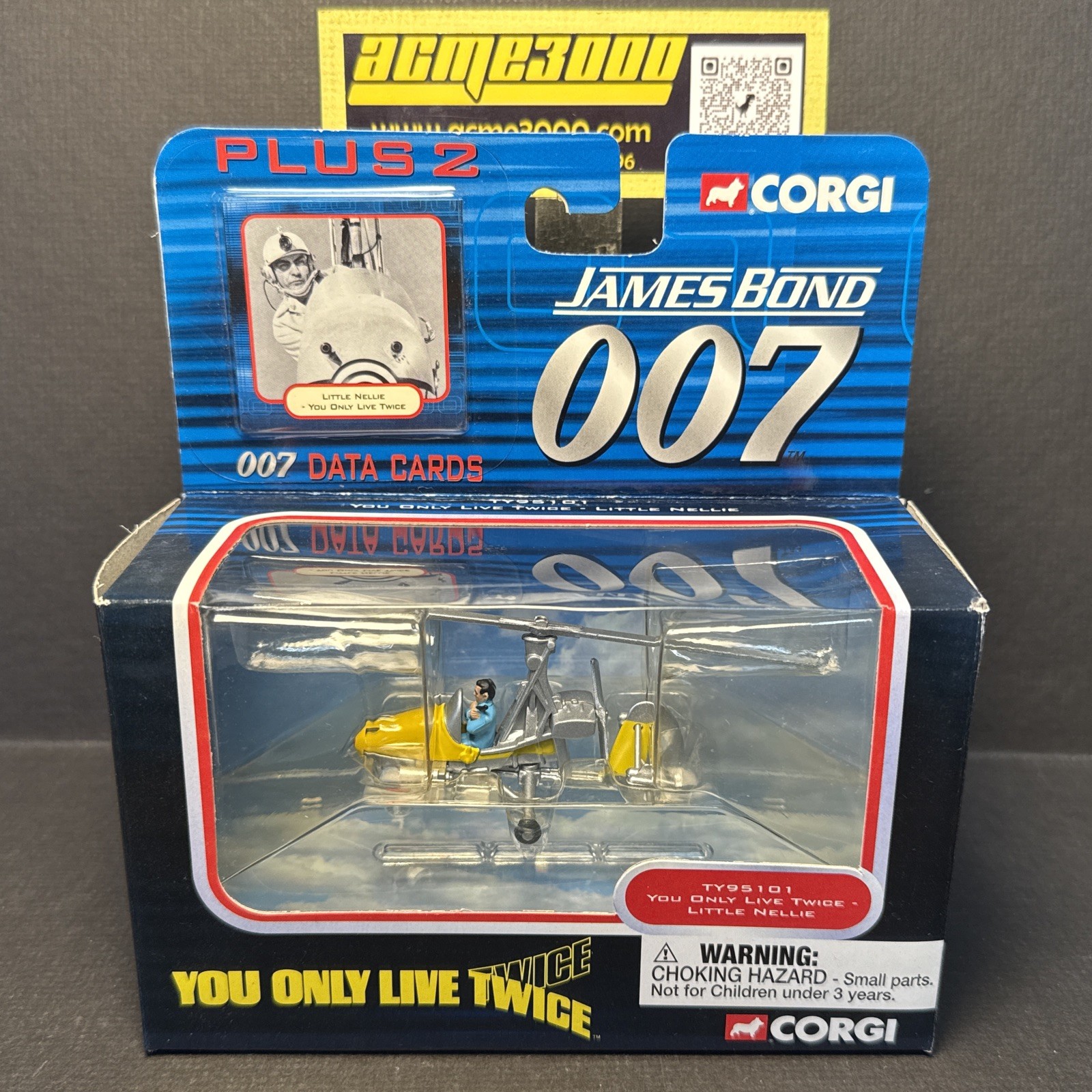 2003 Corgi - TY95101 James Bond 007 PLUS 2 - YOU ONLY LIVE TWICE - LITTLE NELLIE